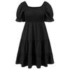 Women's Sexy Ruffled Cake Skirt Slim Fit Temperament Short Dress Summer Dress Short Sleeve Sundress