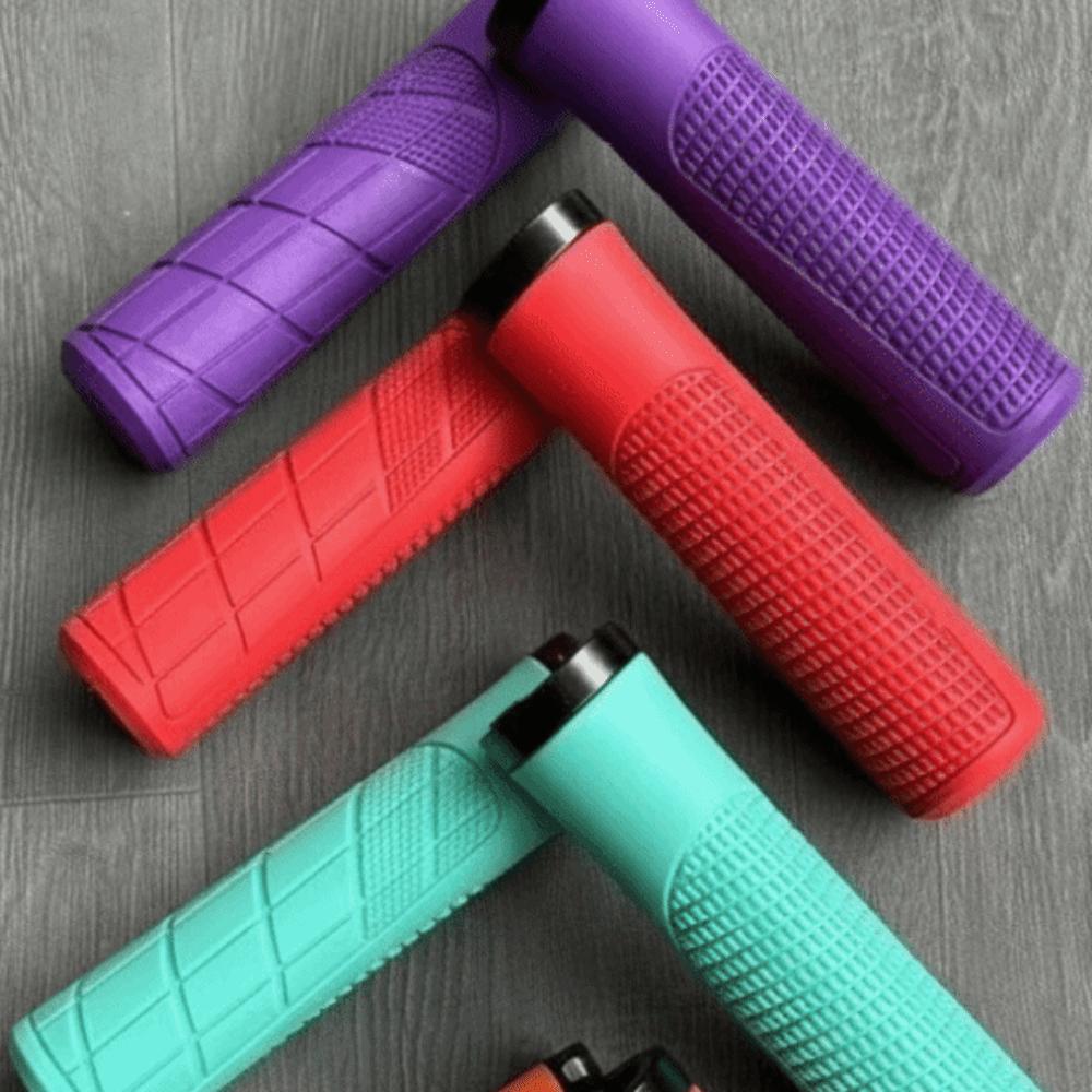 Shockproof Mountain Bike Grip Rubber Non-slip Bike Handle Grip Bicycle Handlebar Grip Road Bike