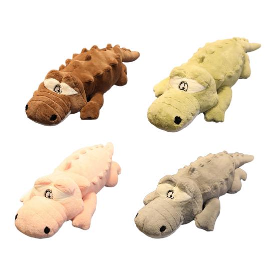 Гигантская плюшевая игрушка-крокодил 120/150/200 см, очень длинная подушка-крокодил, пушистое мягкое чучело животного, большая обнимательная подушка для тела для детей и взрослых