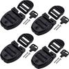 Secure Key Lock Spa Cover Lock Replacement Kit Heavy Duty Hot Tub Lid Lock  For Spa Covers