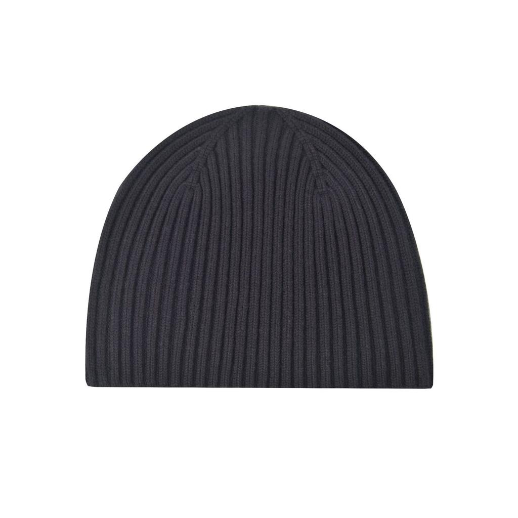 New Knitted Hat for Autumn/Winter Season Thickened Warm Cycling Ear-Warming Beanie Solid-Colour Knitted Hat