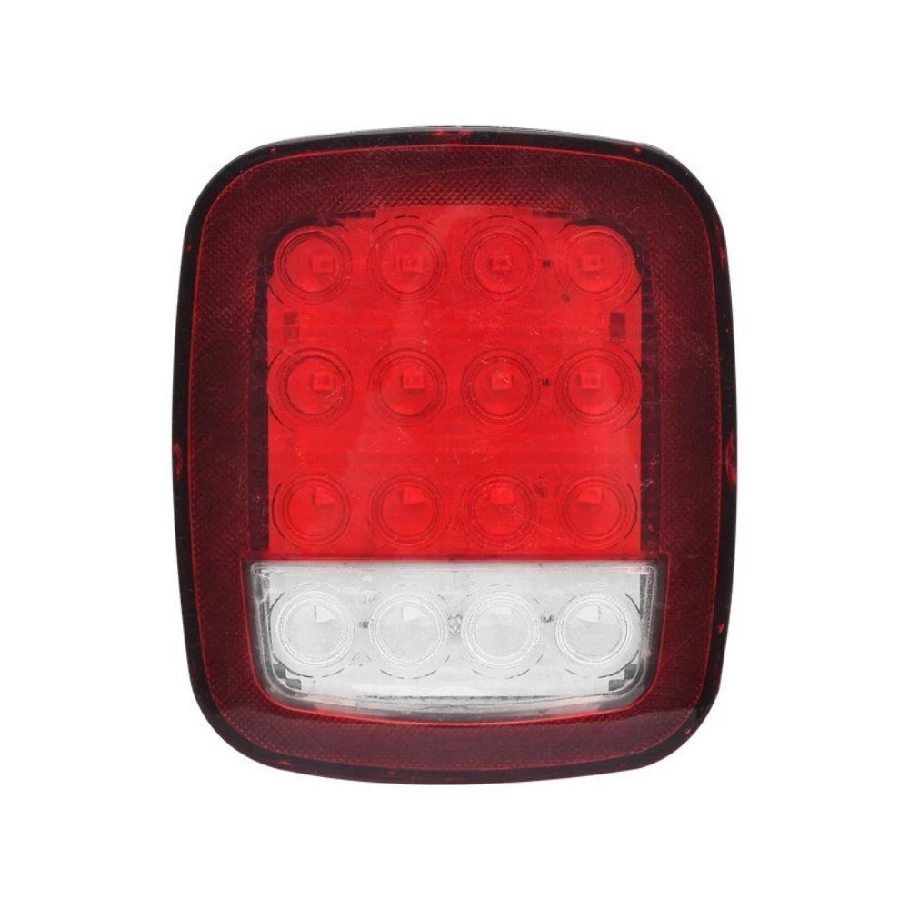 High Brightness Signal Tail Light Square LED Marker Side Light 21LED Truck Clearance Light Boat