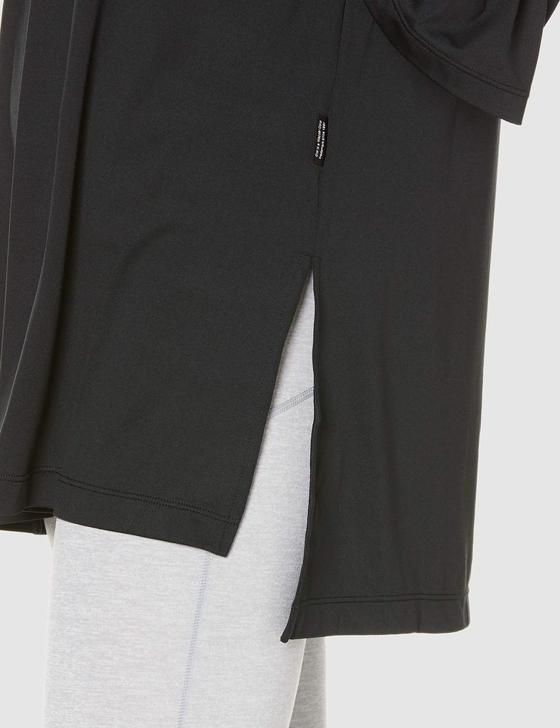 Wacoal Long Size Size BL CW-X Women's T-Shirt (3/4 Sleeves) DFY557, M,