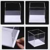 1 шт. Прозрачный акриловый дисплейный ящик для хранения, пылезащитный дисплейный шкаф, настольное хранилище, домашнее хранилище