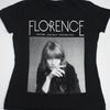 Винтажная футболка группы Florence and the Machine черная Унисекс футболка S-5XL 1F880 Унисекс футболка