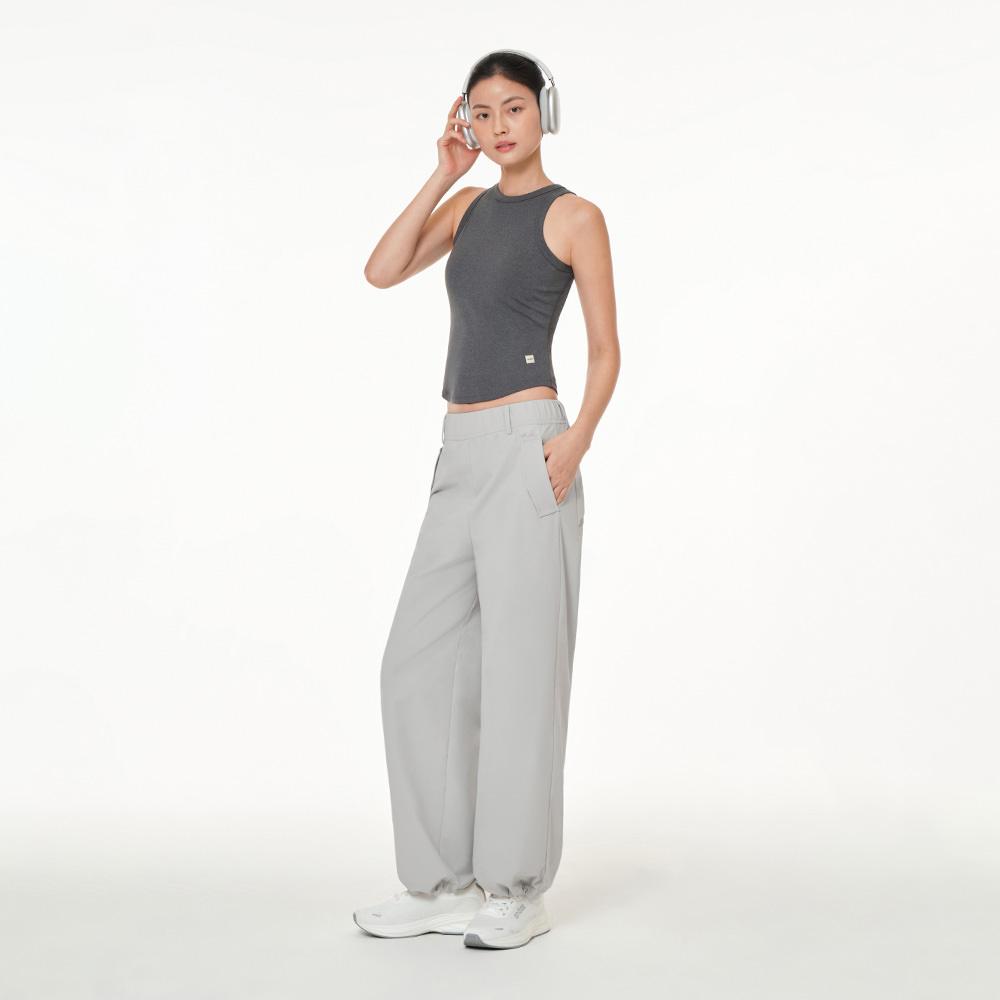 ANDAR Airst Solid Two-Way Wide Pants