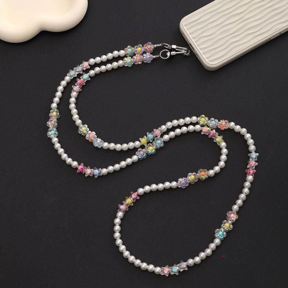 Rope Beading Mobile Phone Necklace Phone Lanyard Phone Strap Phone Chain Crossbody Cellphone Strap