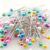 300 Pcs Multi-Color Pearl Head Pins: Large Heads, Easy To Use, Perfect for Sewing and Crafts (with Box)