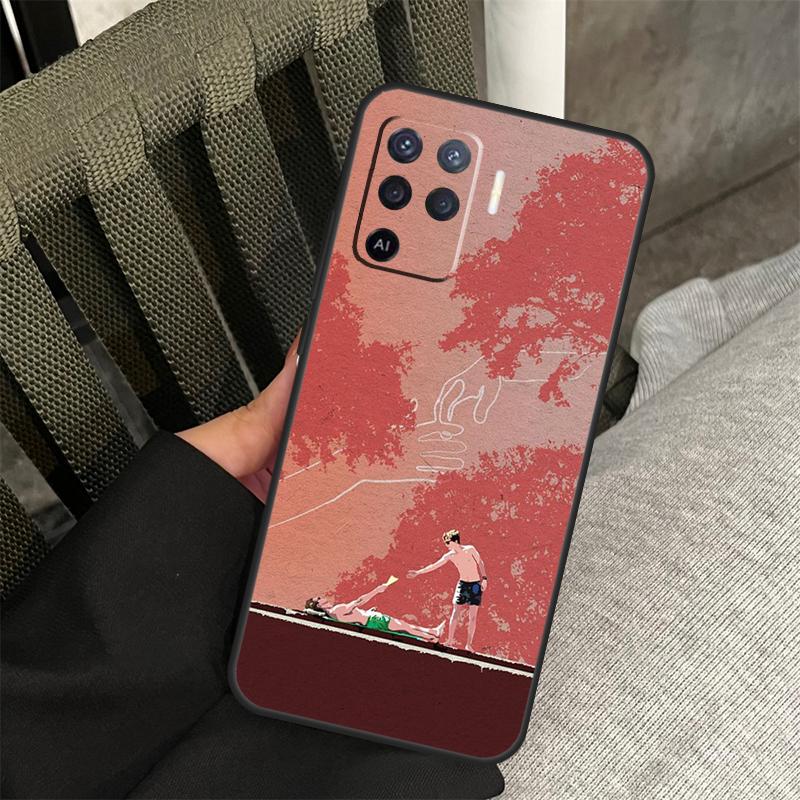 Чехол 'Назови меня своим именем' для Oppo A78 A98 A80 A40 A60 A18 A38 A58 A15 A17 A77 A74 A94 A54 A57S A16 A76 A96