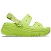 Crocs Comfortable Lightweight Durable Sports Sandals Unisex Sandals Green 208181-3UH