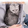 Breathable Mesh Pet Carrier Apron Adjustable Cat Holding Apron Pet Grooming Smock  Pet Training
