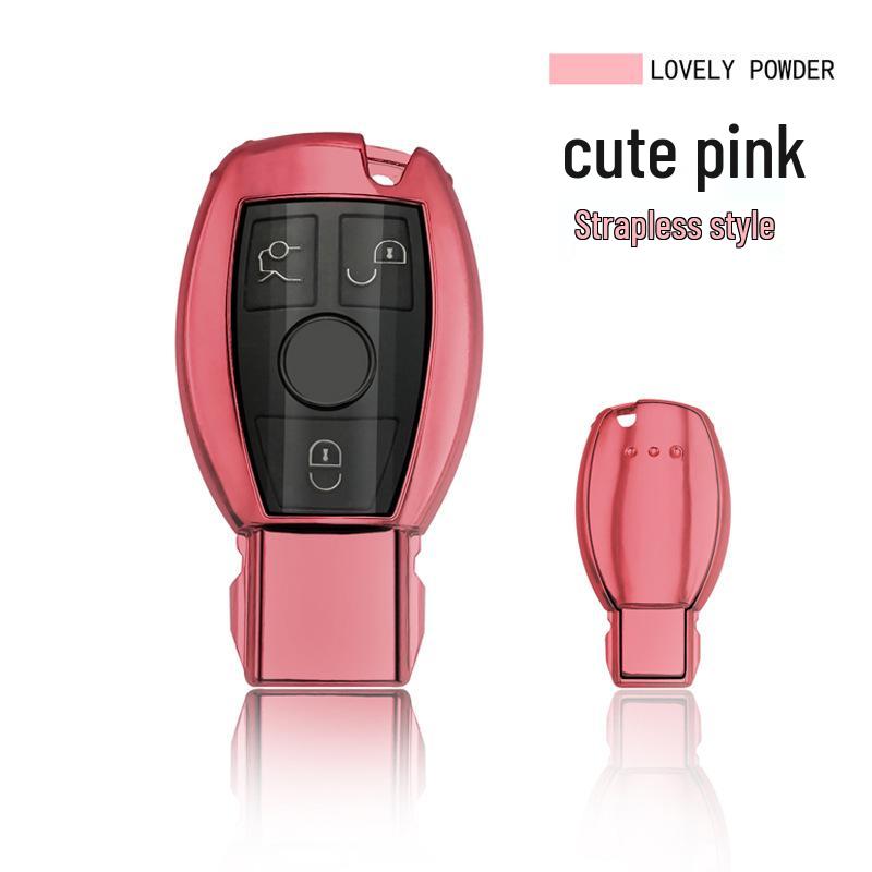 Мягкий чехол из ТПУ, полностью закрывающий смарт-ключ Mercedes