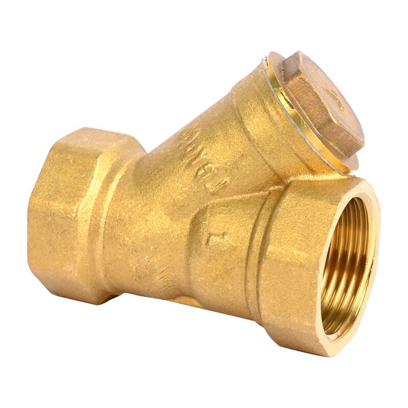 CONJANT Thickened Brass Y-Strainer Valve