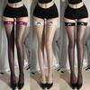 Over Knee Socks Women Stockings Lingerie Ultra-thin Transparent Thigh High Socks Sexy Lace Bow Long Socks Thigh High Stockings