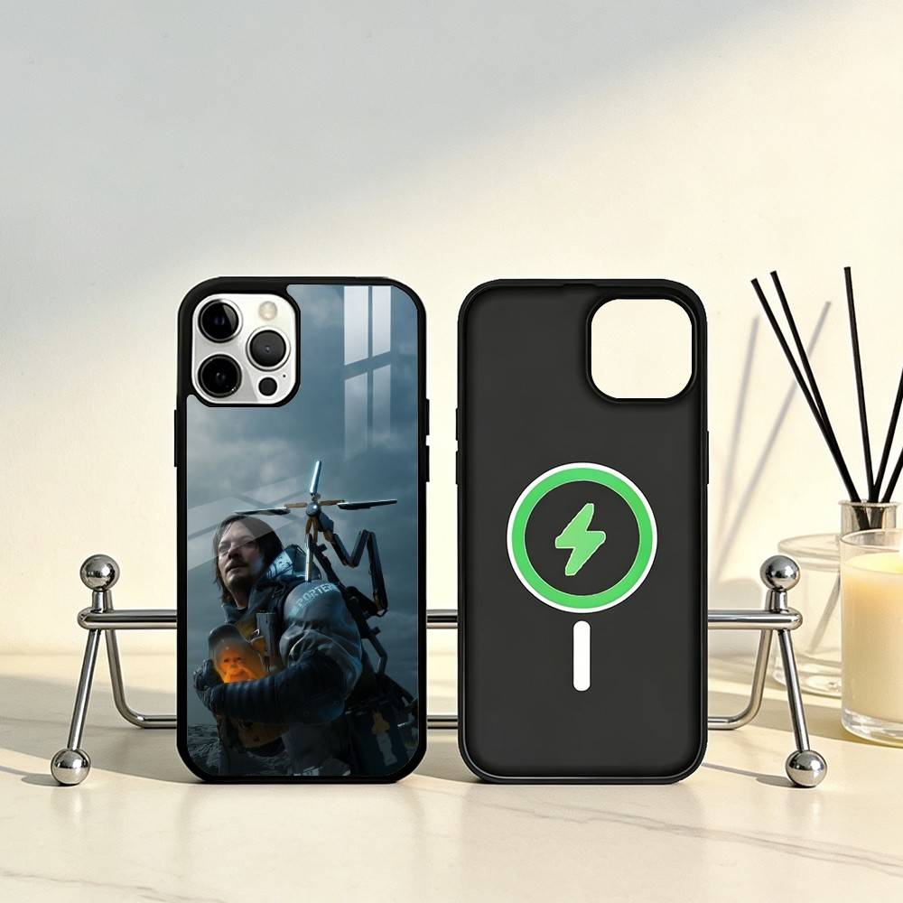 Game Death S-Stranding Phone Case For iPhone17,16,15,14,13,12,11 Plus,Pro Max Magnetic For Magsafe Wireless Charging