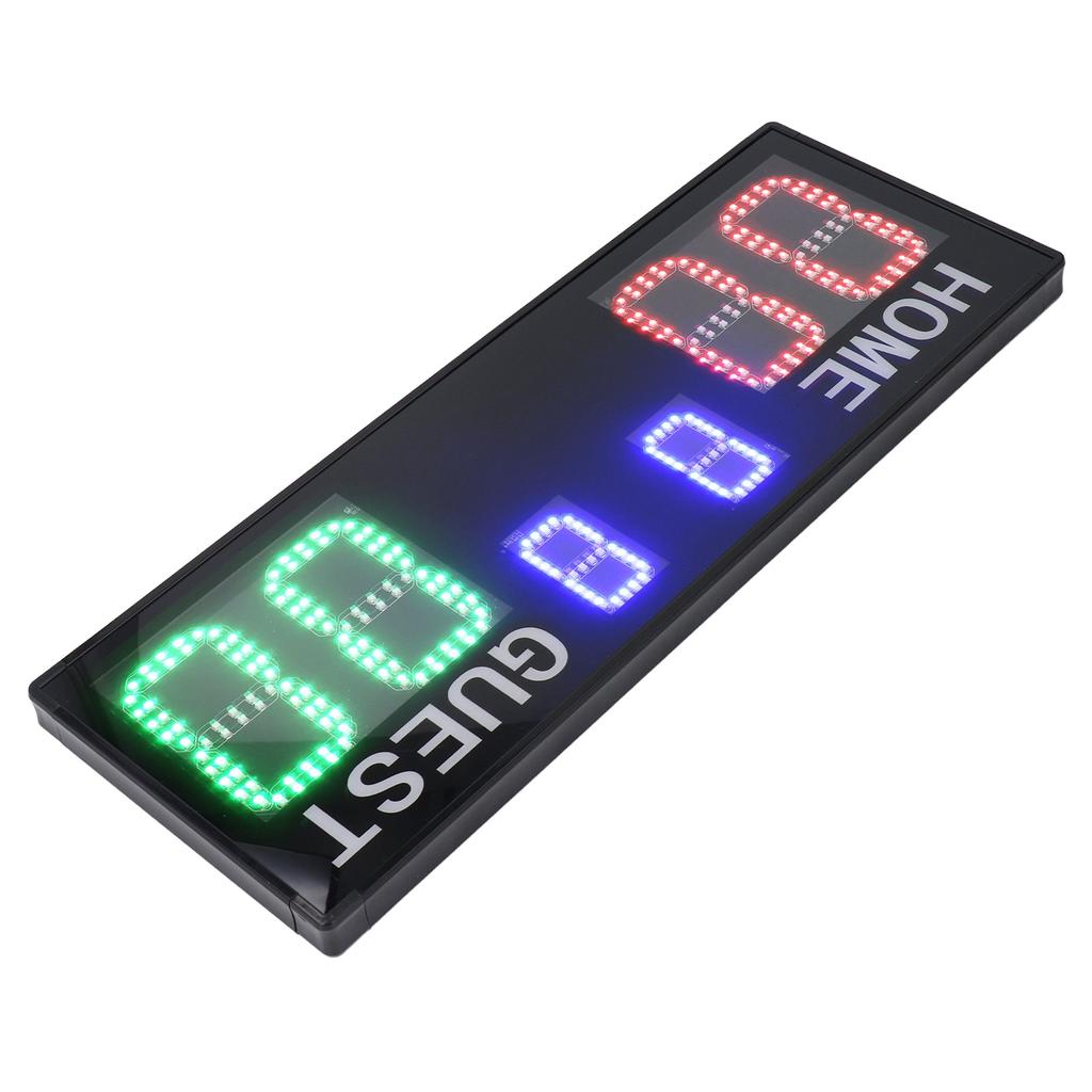 Электронное табло 6 цифр 1?99 Яркий светодиодный дисплей Цифровой счетчик очков с пультом дистанционного управления для