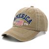 New Unisex Cap AMERICA Letter Embroidery Vintage Baseball Cap Men Women Casual Outdoor Streetwear Sports Hat