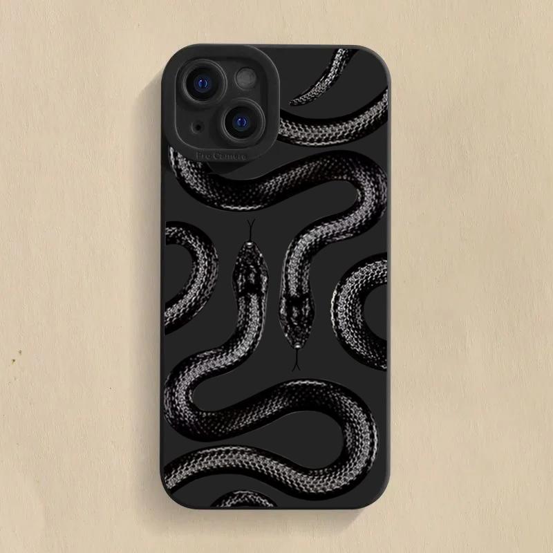 Роскошный новый модный чехол Snake Year для Mi 14T 13T 12T Pro 14 13 12 11 Lite 5G NE Poco F6 F5 X5 M6 Pro силиконовый чехол