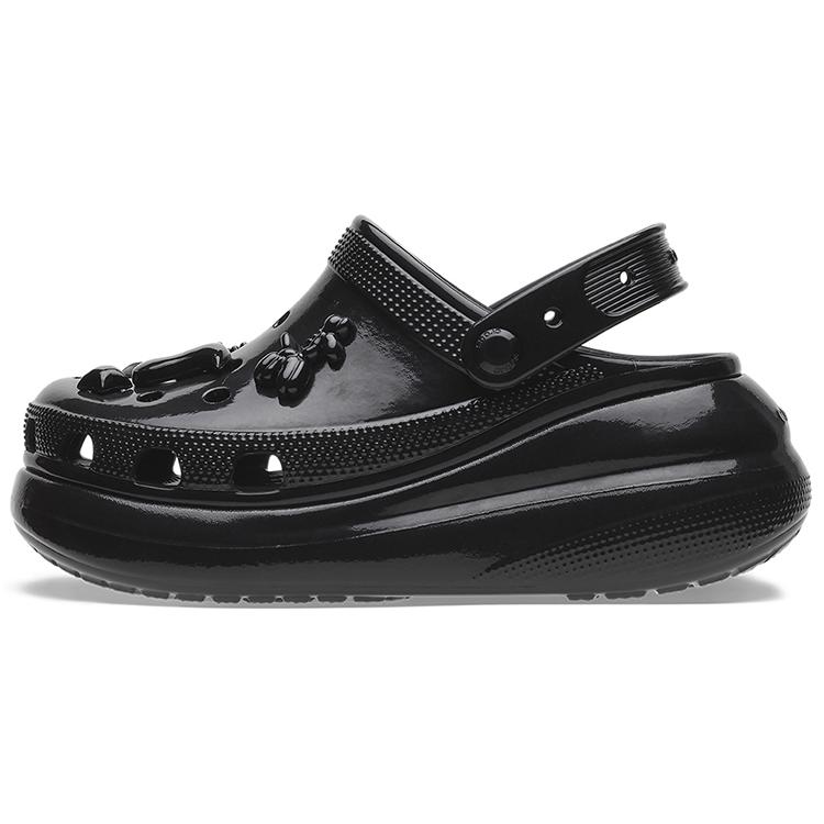 Crocs Кроксы Crush High Shine 'Черный' Женские 209285-001