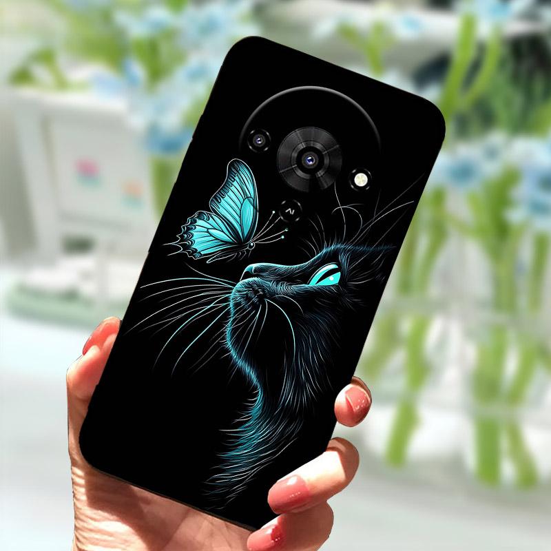 Чехол для ZTE Blade A76 5G, мягкий силикон TPU, защитная задняя крышка для телефона ZTE BladeA76 A 76 Z2469N 6.75", противоударный Fundas