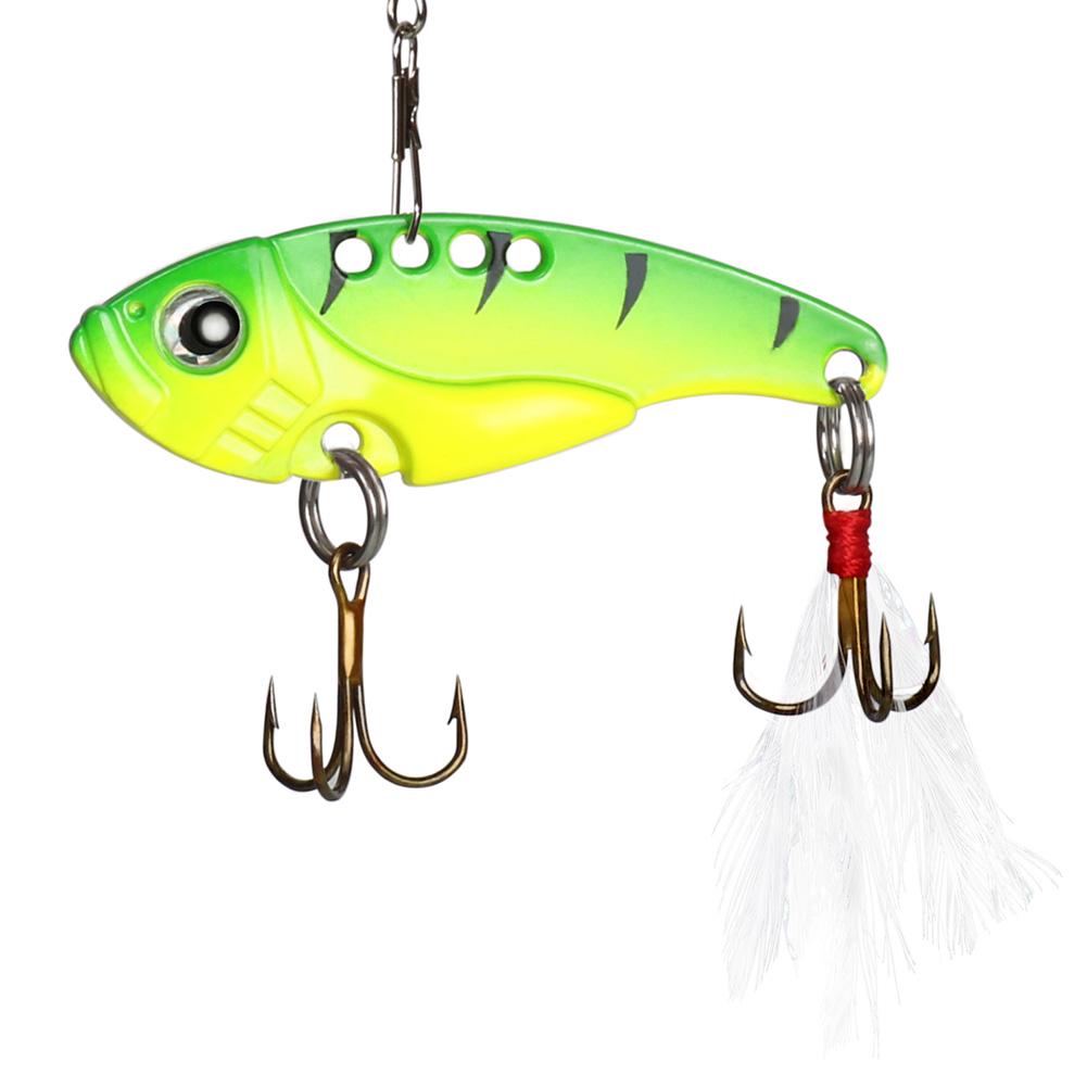 Рыболовные приманки Металлические рыболовные твердые приманки Ложка Приманки Спиннер Ложка SwimBaits Вибрационные рыболовные приманки