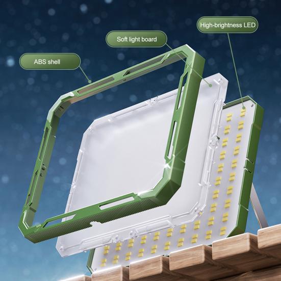 Многофункциональный уличный фонарь для кемпинга, 3 цвета, регулируемый, перезаряжаемый, супер яркий, портативный, для рыбалки, походов, палатки, аварийный фонарь, прожектор