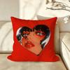 Art ccreative lloving wwoman Cushion Cover Pillow Case Antidustmite Pillowcase Silky Short Plush Sofa Cushion Cover hot