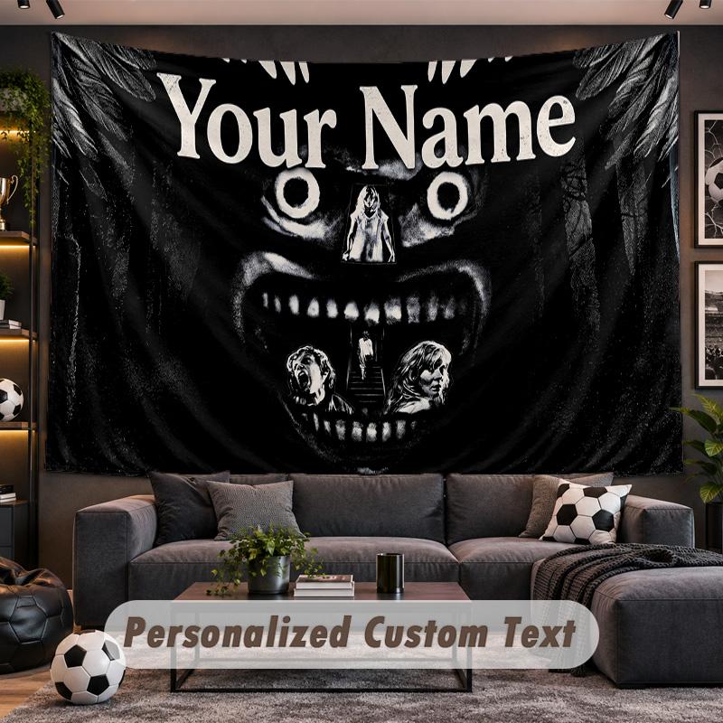 The Babadook Personalized Tapestry Support Custom Name, Wall Art Home Decoration