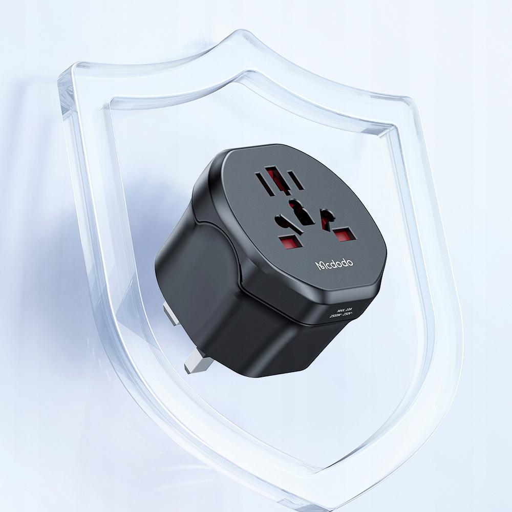 Mcdodo Universal Travel Adapter Uk To Eu Us Uk Au Cn 2500W