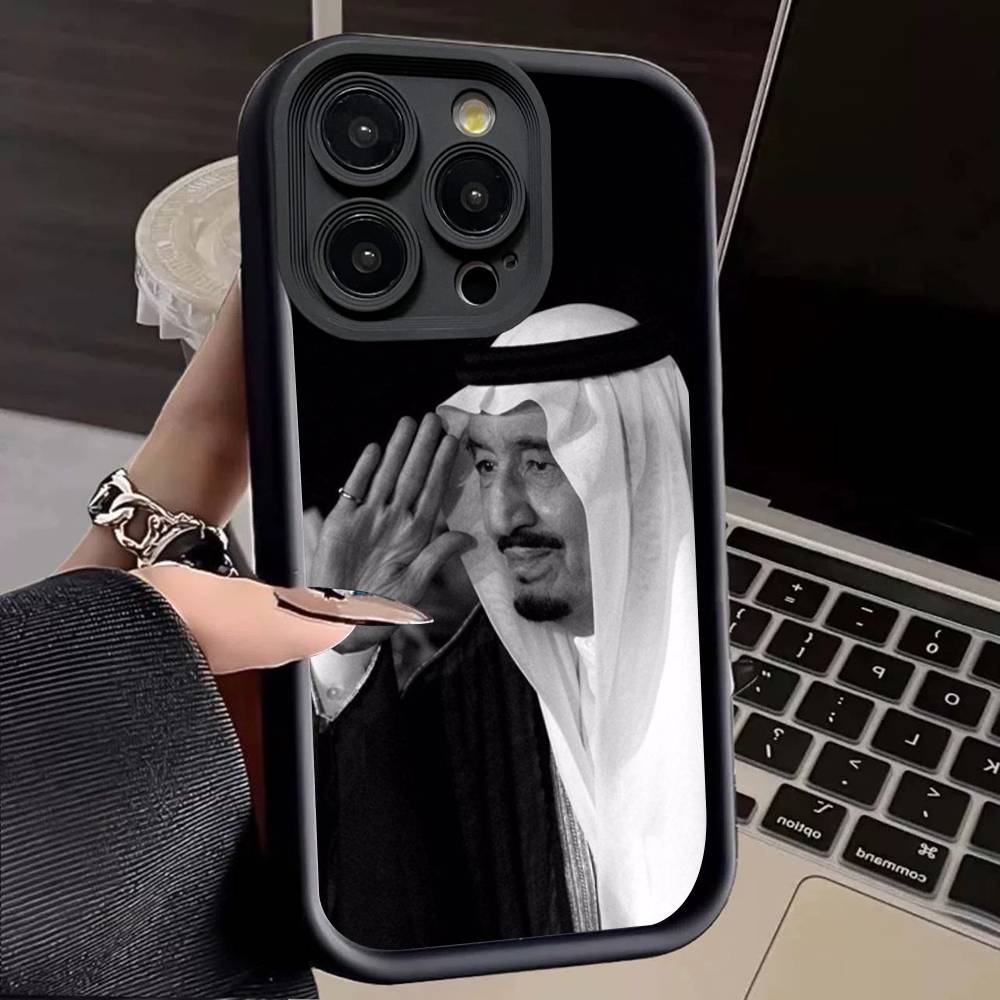 Чехол для телефона Salman of Saudi Arabia Для Iphone 11 12 13 14 15 16 17 Pro Max Mini Plus Мягкая задняя крышка из ТПУ