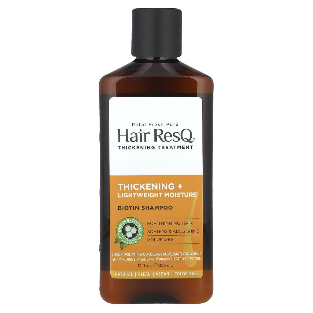 Hair Resq®, Biotin Shampoo, Fine Hair, 355 Ml (12 Fl Oz)