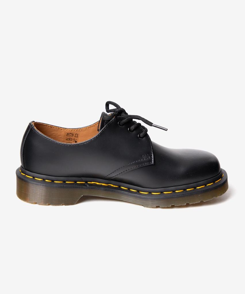 Martens 10085001 1461 Размер см Dr. Туфли с 3 люверсами, Черные, 23.0 [Б/у]