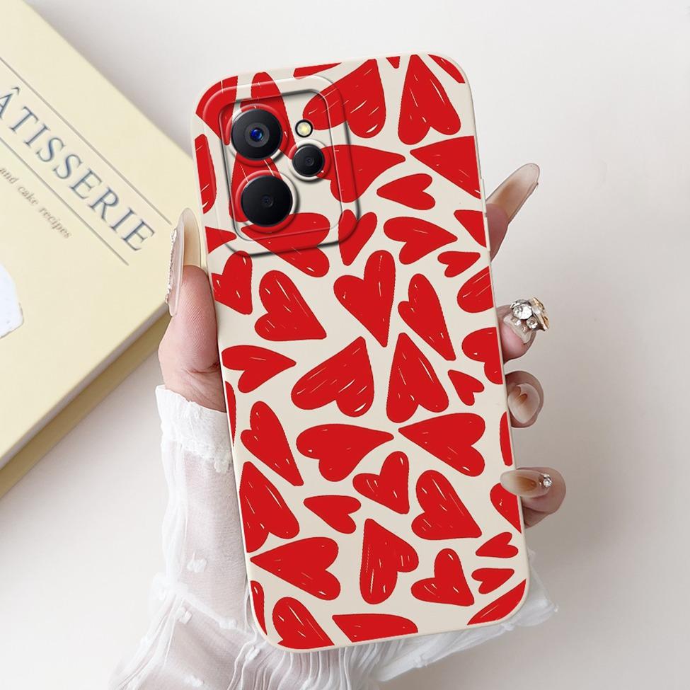 Для Realme 10 5G Китай RMX3663 Чехол Для Realme 10 5G Чехол Силиконовый Роскошный Модный Цветы Кавайный Милый Кот Ударопрочный Чехол для Телефона