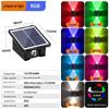 Waterproof Solar Garden Wall Light: Up/Down Outdoor Fence Decor