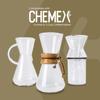 CHEMEX фильтровальная бумага для кофеварки на 3 чашки, склеенный тип, 100 листов (ФП-2)