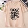 Vintage Pressed Flowers TShirt Unisex Unisex Floral Tshirt Wildflowers T Shirts Boho Gardener Tshirt Unisex Ladies Clothing