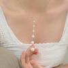 Pearl Necklace with Light Luxury Design and Versatile Temperament. It Is A Refreshing and Niche Item with Versatile Collarbone Chains