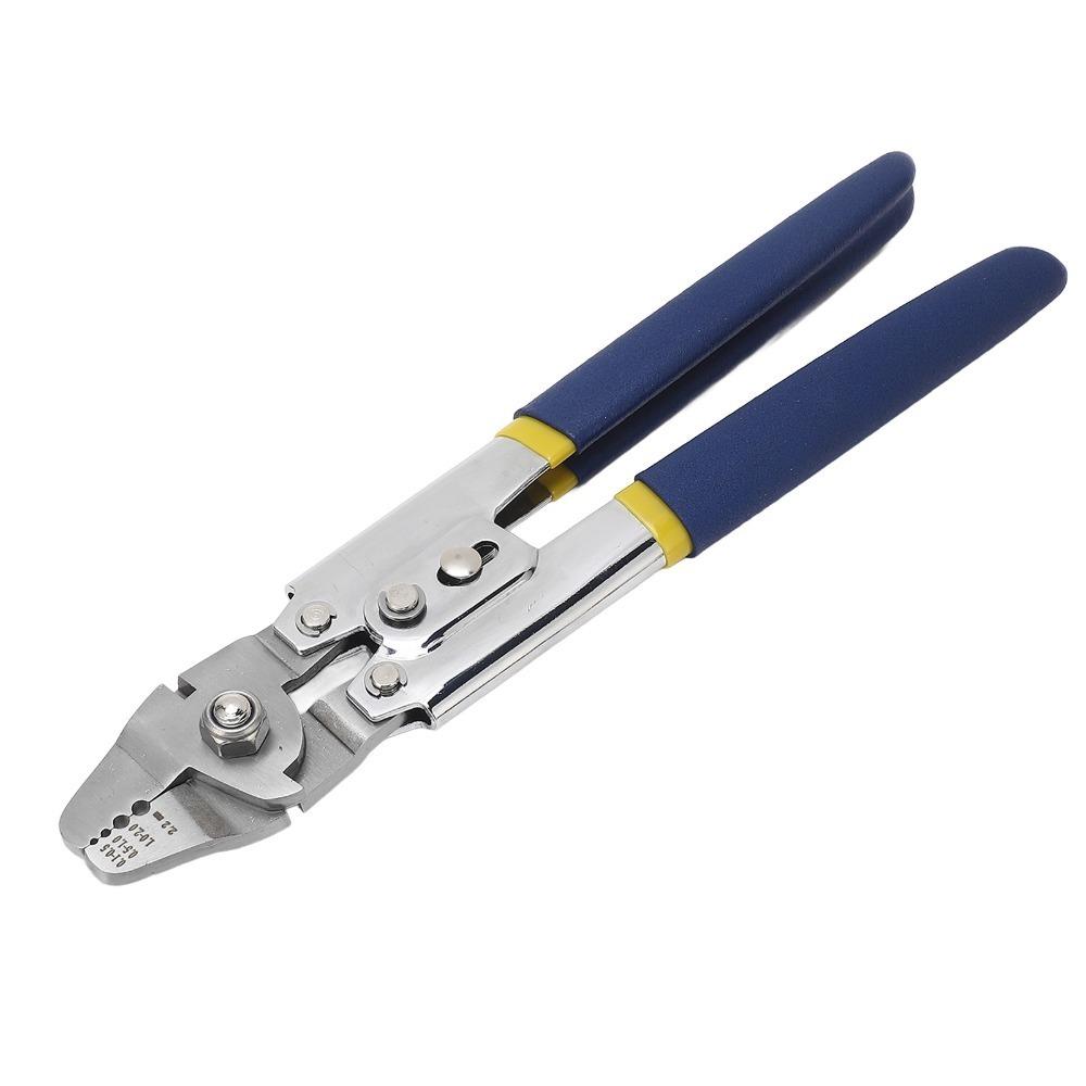 Blue Wire Rope Crimping Tool Crimping Swager Tool Fishing Crimping Tool For Cable Crimping