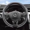 bpzsw1 Suitable for Volkswagen Carbon Fiber Texture Steering Wheel Cover Snap-On Wave-Shaped Protective Shell Golf Passat Polo Jetta