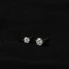 Modernlike Silver 925 Moissanite 6-prong Earrings 5th Anniversary