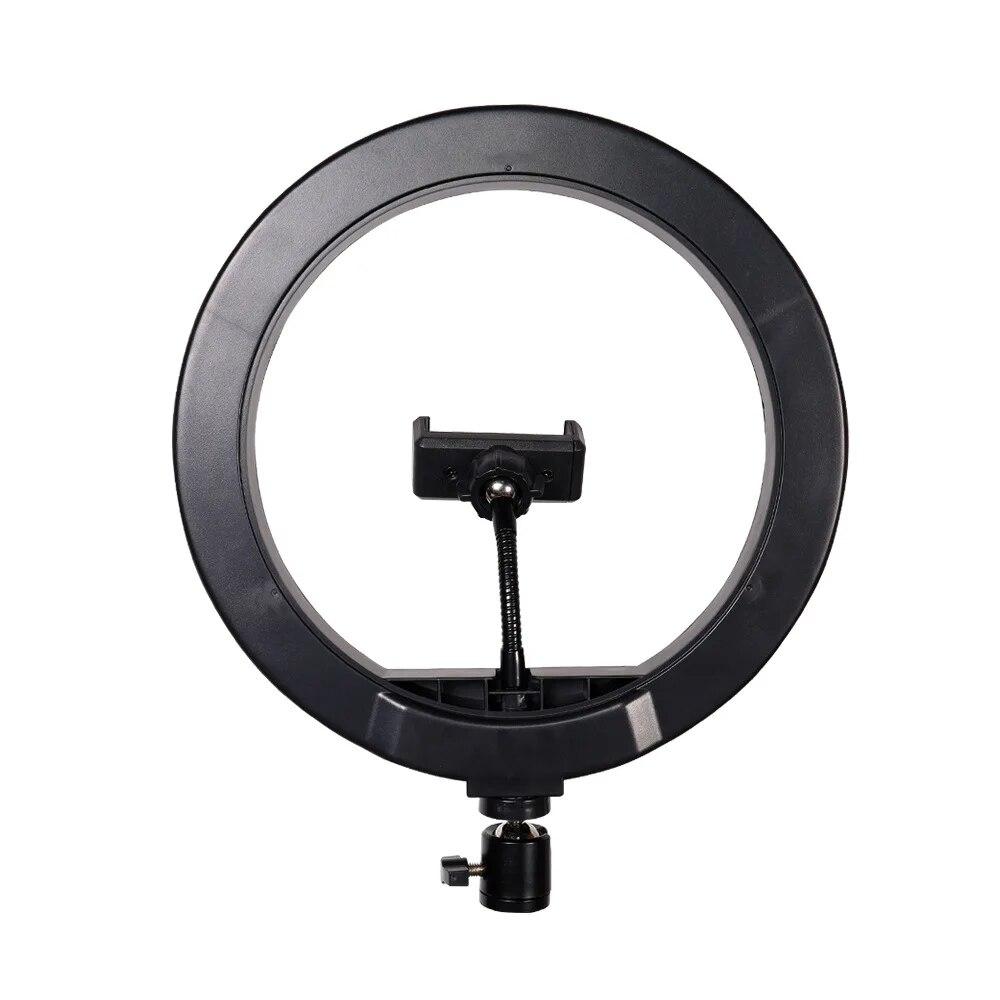 8/10/12-дюймовая RGB светодиодная кольцевая лампа для селфи со штативом и USB-разъемом для живого макияжа