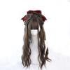 Ladies Lolita Bangs Wavelength Hair Cute Synthetic Hair Wig High Temperature