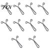 Waist Slimming Buckle 5/10Pcs Tightener for Pants, Reusable Cincher Clip Jeans Adjuster Loose Jeans, No Sewing Trousers Leg Shortening Clamp Alloy