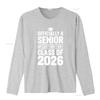 Officially A Senior My Last First Day 2026 T Shirt Class of Seniors School vintage Washed Breathable Comfortable Slightly
