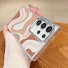 Plating Lens Striped Phone Case For Samsung Galaxy S24 S23 S22 Ultra S21 S20 FE A33 A34 A52 A53 A14 A15 A25 A35 A55 A54 5G Cover