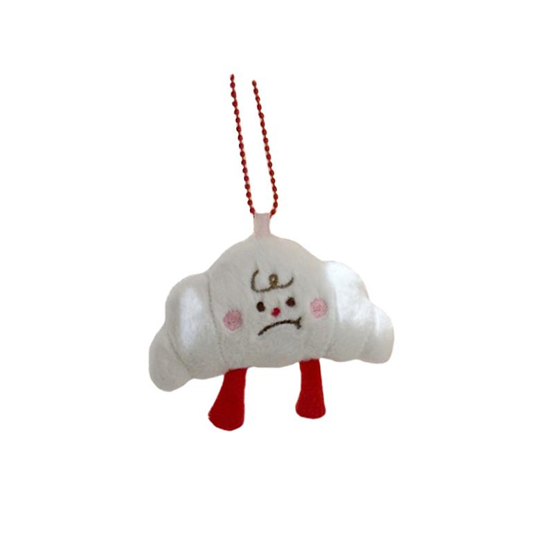 Мультяшный плюшевый брелок-пельмень, милая еда, мягкая кукла, брелок для ключей, подвеска для сумки, украшение для подвешивания на рюкзак, подарки для пары