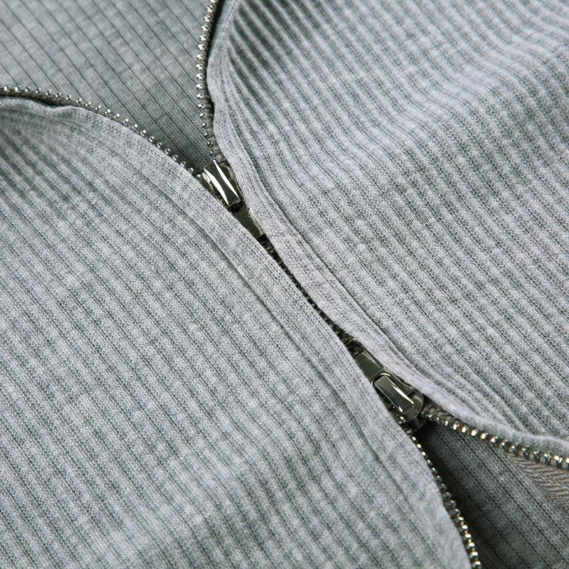 Базовый однотонный спортивный костюм для женщин, повседневный, простой, топы на молнии, длинный рукав, толстовка с капюшоном, тонкие, с высокой талией, эластичные шорты, комплект из 3 предметов