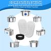 Replacement Filters Cat Water Fountain Filters Element for Stainless Steel Cat Water Fountain Activated Carbon Sponges Filters