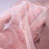 100x150cm Shiny Glitter Pink Gold Mesh Fabric Soft Yarn Tulle Fabric  For Diy Apparel Veil Wedding Site Layout Background Yarn