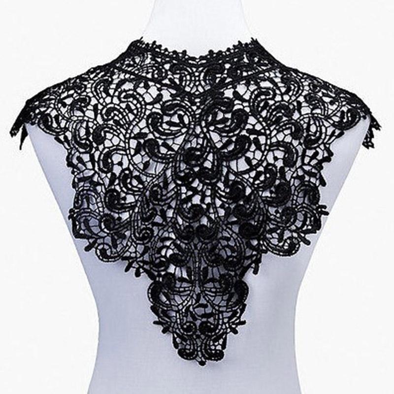 Кружевной ворот, декор для платья